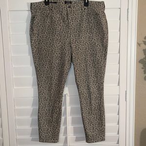 EUC Cheetah print skinny jeans - lift & tuck technology